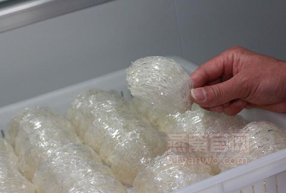 清理燕窝杂毛