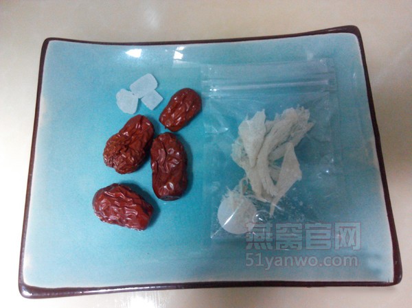 冰糖大枣燕窝的菜谱