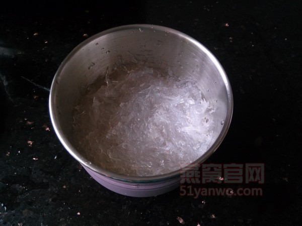 冰糖红枣燕窝羹的制作方法