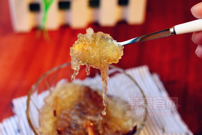 冰糖红枣燕窝羹的菜谱