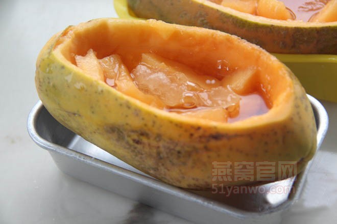 如何做冰糖木瓜炖燕窝