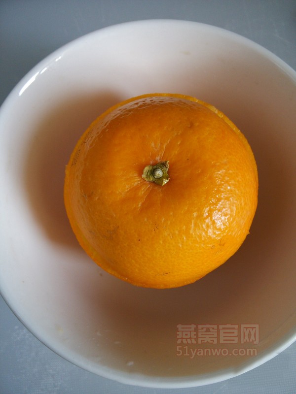 橙香燕窝的制作方法