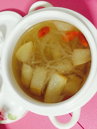 雪梨莲子燕窝的做法