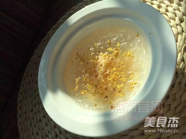 桂花燕窝的菜谱