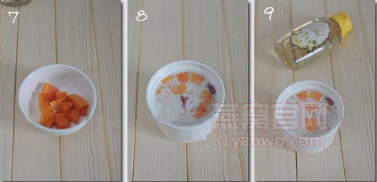 木瓜牛奶炖燕窝的菜谱