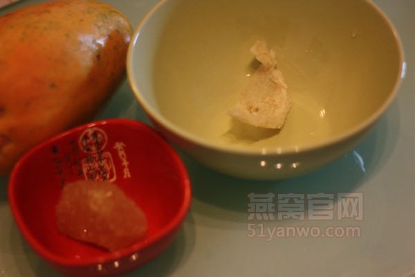 木瓜炖燕窝的做法