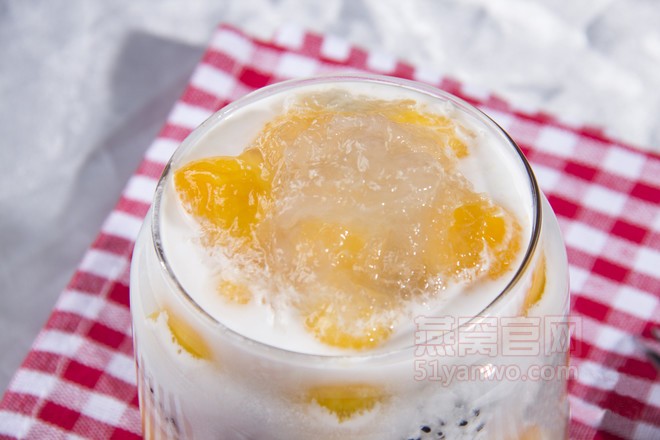 双果燕窝杯的家常做法