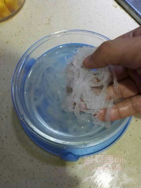 水果牛奶燕窝羹的菜谱