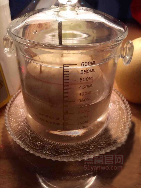 雪梨燕窝的家常做法