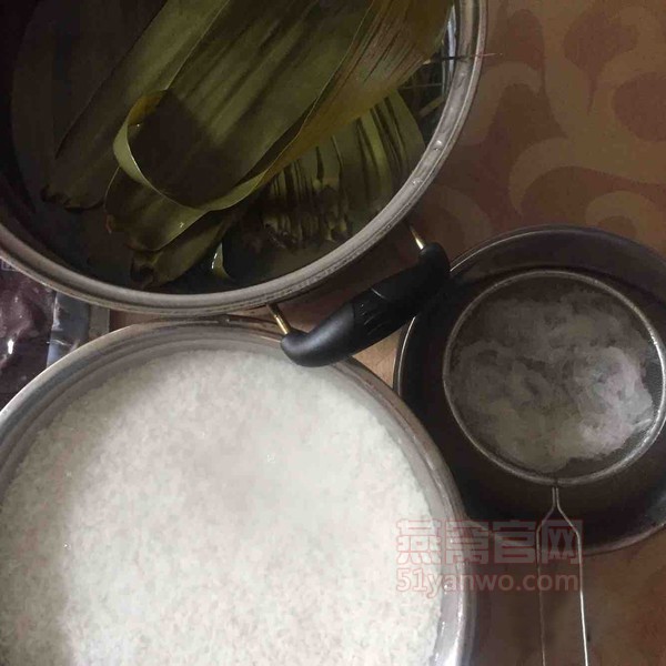 燕窝豆沙粽子家常做法
