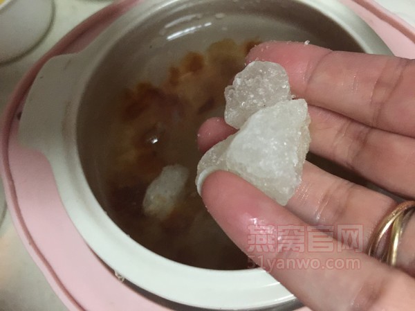 燕窝桃胶炖的菜谱