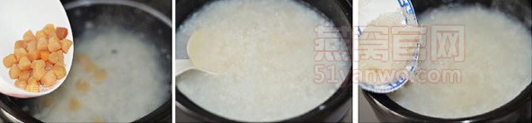 瑶柱燕窝粥的家常做法
