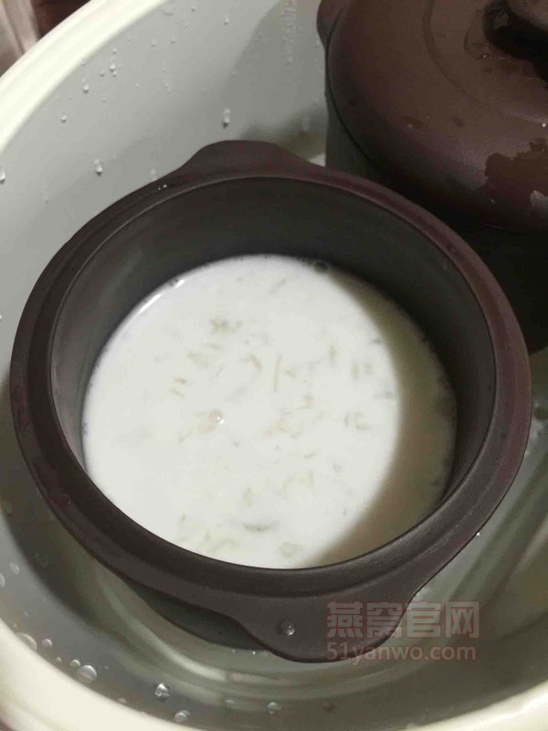 椰奶炖燕窝的家常做法