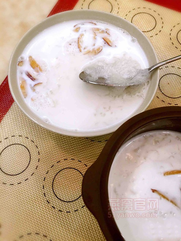 椰奶炖燕窝家常做法