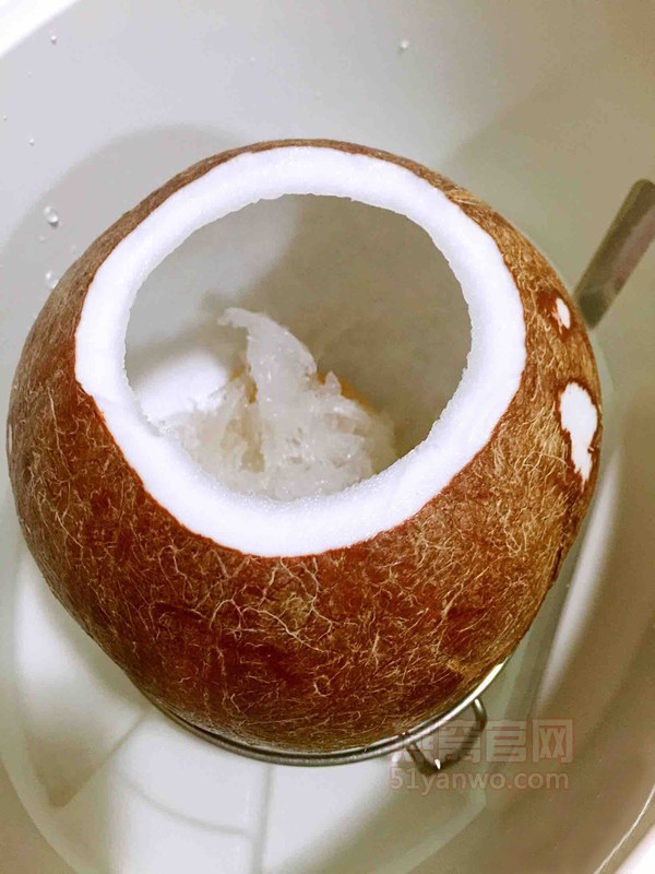 原只椰子炖燕窝做法大全