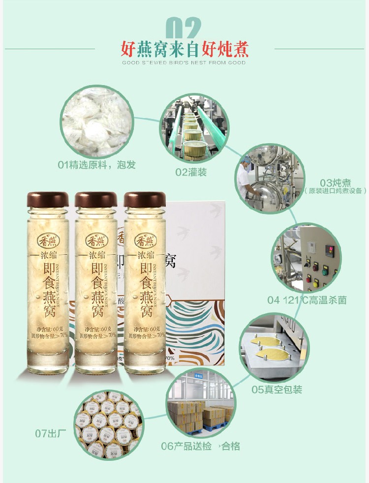 香燕浓缩即食燕窝